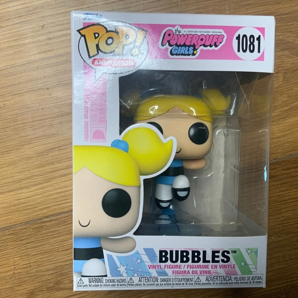 NIB POP! Animation Funko Powerpuff Girls 1081 Bubbles Figure
